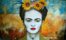 Load image into Gallery viewer, Frida in the spring, indoors mural.
