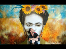 Load and play video in Gallery viewer, TIME LAPSE VIDEO OF THE PROCESS OF FRIDA IN THE SPRING MURAL.
